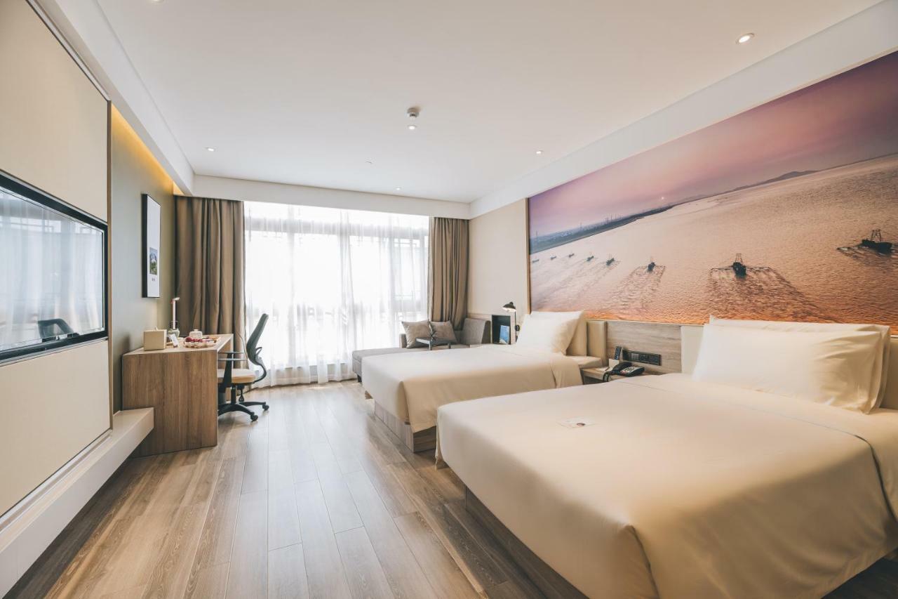 Atour Hotel Haining Leather City South Gate Exterior foto